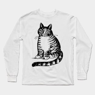 B kliban cat- mom cat Long Sleeve T-Shirt